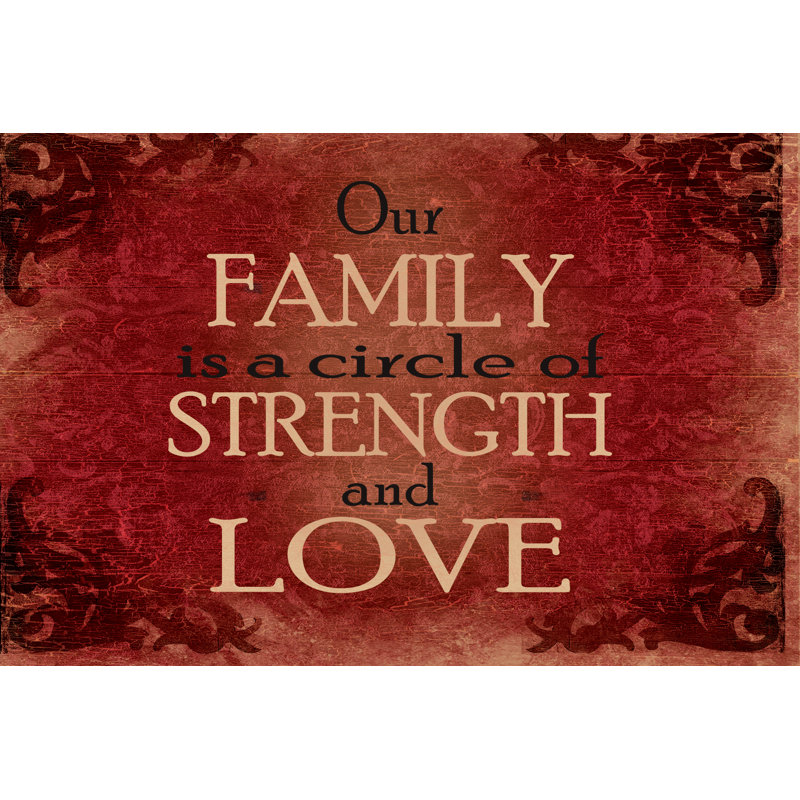 Old Red Wood Strength - Wrapped Canvas Art Prints, 81cm H x 122cm W x 3.8cm D