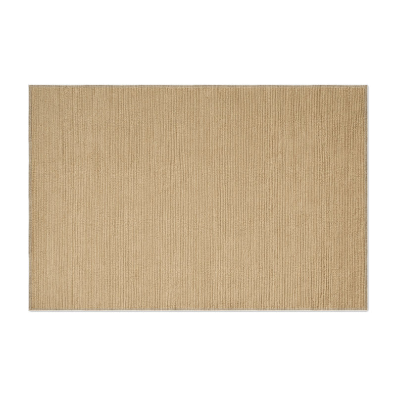 Tapis beige uni d'intérieur et d'extérieur