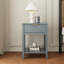 Abriela 40cm W Solid + Manufactured Wood Bedside Table-218644414