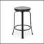 Ensemble de 2 tabourets de comptoir pivotants à hauteur réglable avec capitonnage à losanges et repose-pieds intégré, parfait pour les cuisines et les bars modernes