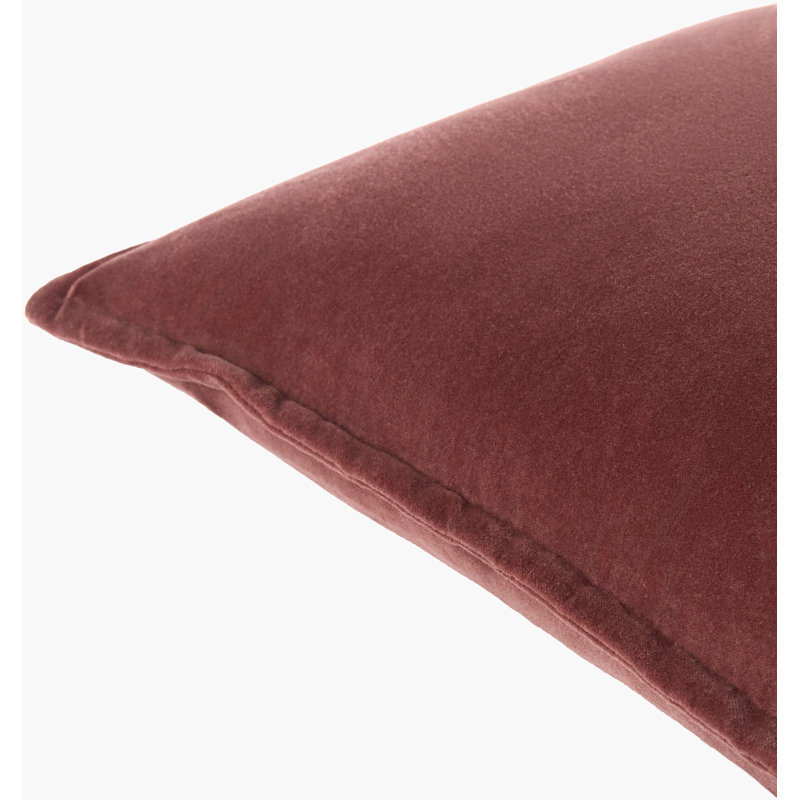 Galey Alix x Livabliss Nikolaus Accent Pillow, Square 20", Duck Down, Brown