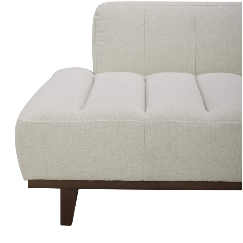 BENNETT DAYBED SOFT TAUPE, Warm White Basketweave