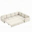 Canapé modulaire en chenille