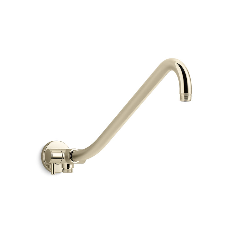 Gooseneck Rainhead Arm with 2-Way Diverter