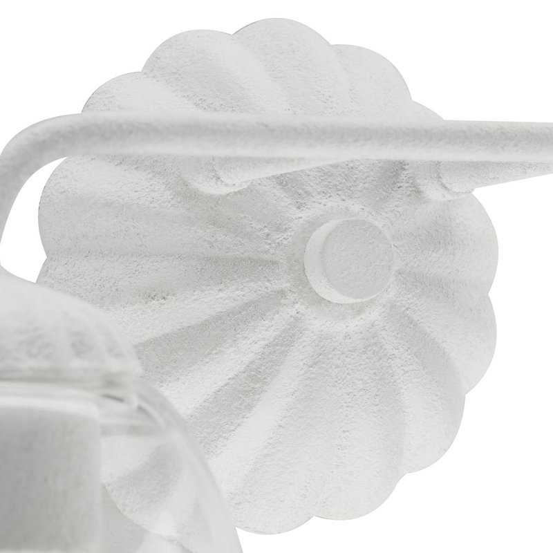 Quillan Dimmable Vanity Light, White Plaster, 2