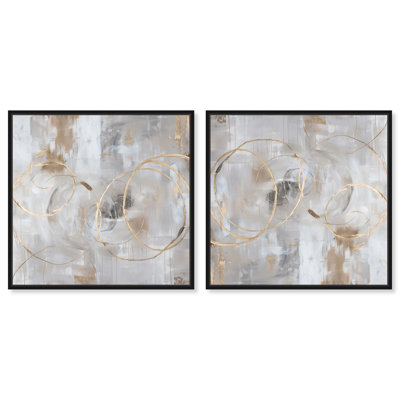 «Dune Impressions Set Canvas Modern Contemporary» par Art Remedy