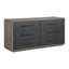 Commode double 6 tiroirs Debi