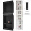 Niche de douche carrelable 16 po x 16 po et 16 po x 20 po, organisateur à 3 tablettes, noir