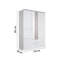 Micro 3 Door Manufactured Wood Wardrobe