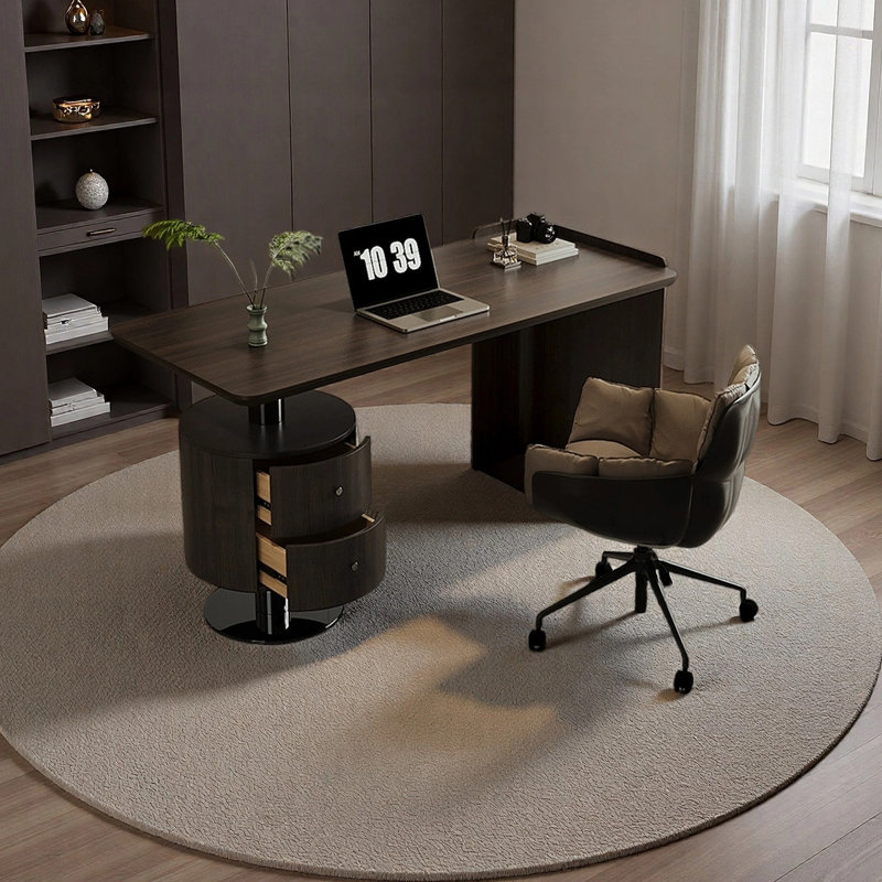 Bureau italien de style moderne italien, H 29,53 po x l 55,12 po x P 27,56 po
