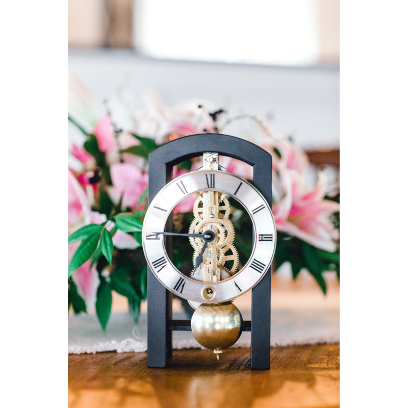 Patterson Mechanical Clock, Black