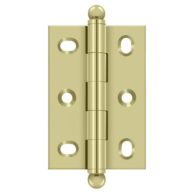 Deltana CHA2517U3-UNL 2-1 / 2 "x 1-3 / 4" réglable avec embouts sphériques en laiton non laqué, Laiton non laqué