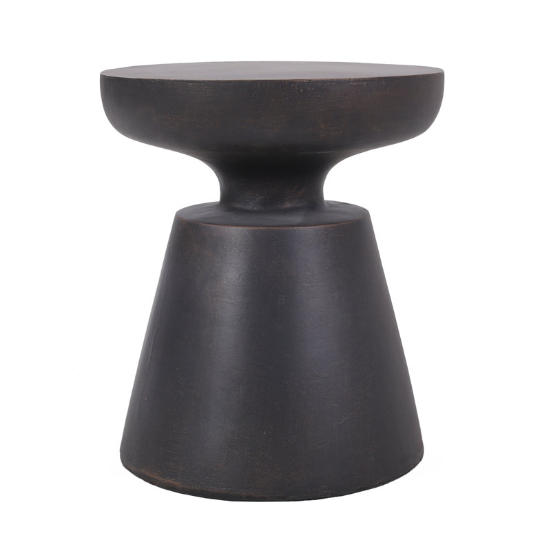 Outdoor Lightweight Concrete Side Table