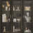 80'' H X 46'' W 6-Tier Bookcase With Glass Doors & Drawer