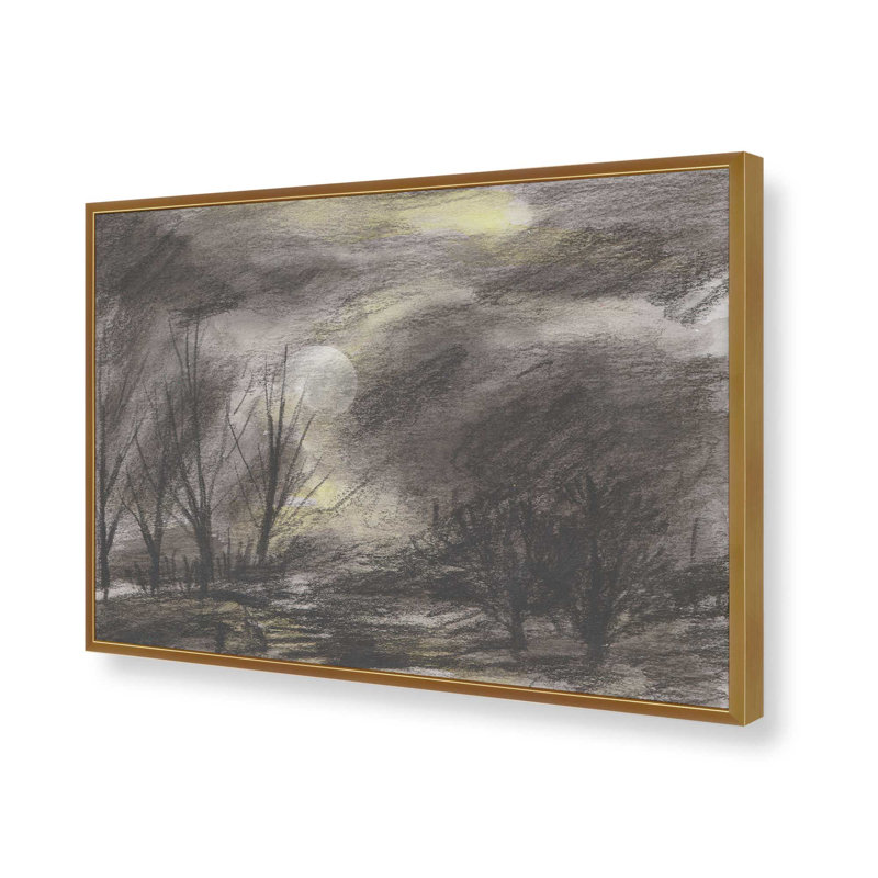 «Where Shadows Dance I» par Melissa Wang, reproduction d'art, H 32 po x l 48 po, Impression sur cadre ouvert sans papier mat