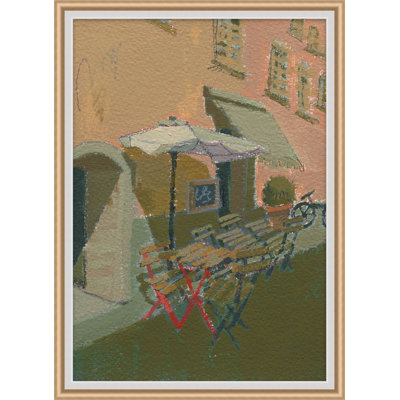 Espresso Doppio 1 Framed Acrylic Painting Print