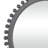 Lizabeta Solid Wood Circle Mirror-113006478