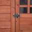 Poulailler avec basse-cour en duplex