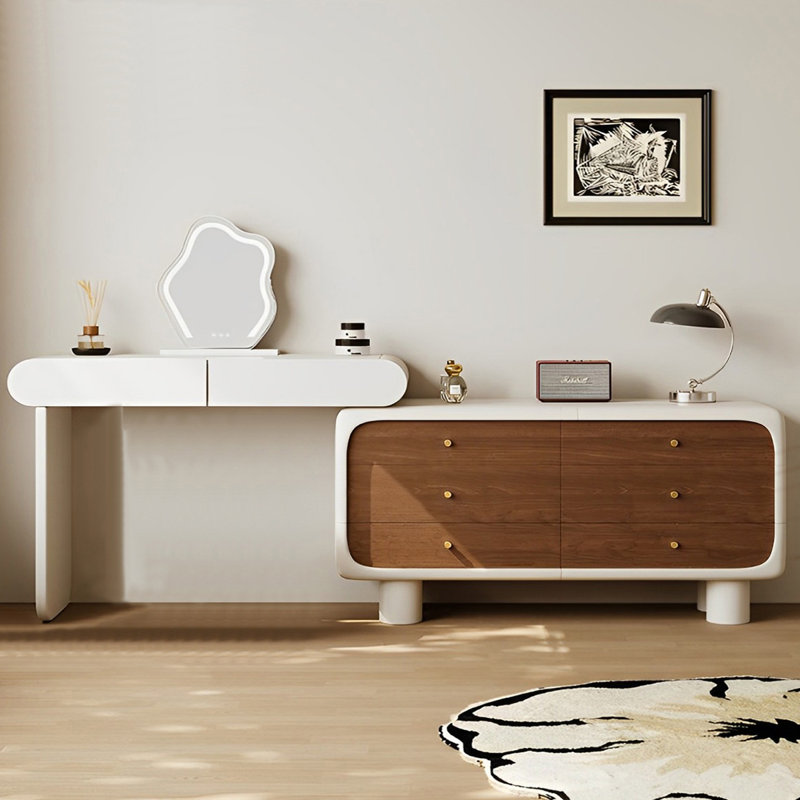Salik, Blanc crème / noyer
