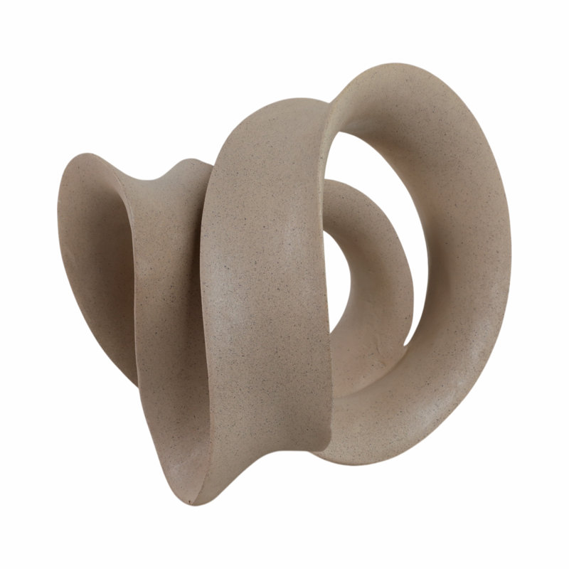 Sagebrook Home 13" Menen Large Loop Statuary, Tan