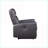 Recliners | Walnut Brown Top Grain Leather Match Power Motion Recliner | Sloped Arms