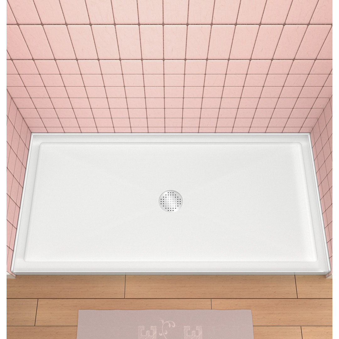 72'' W 36'' D Rectangular Triple Shower Base CKB