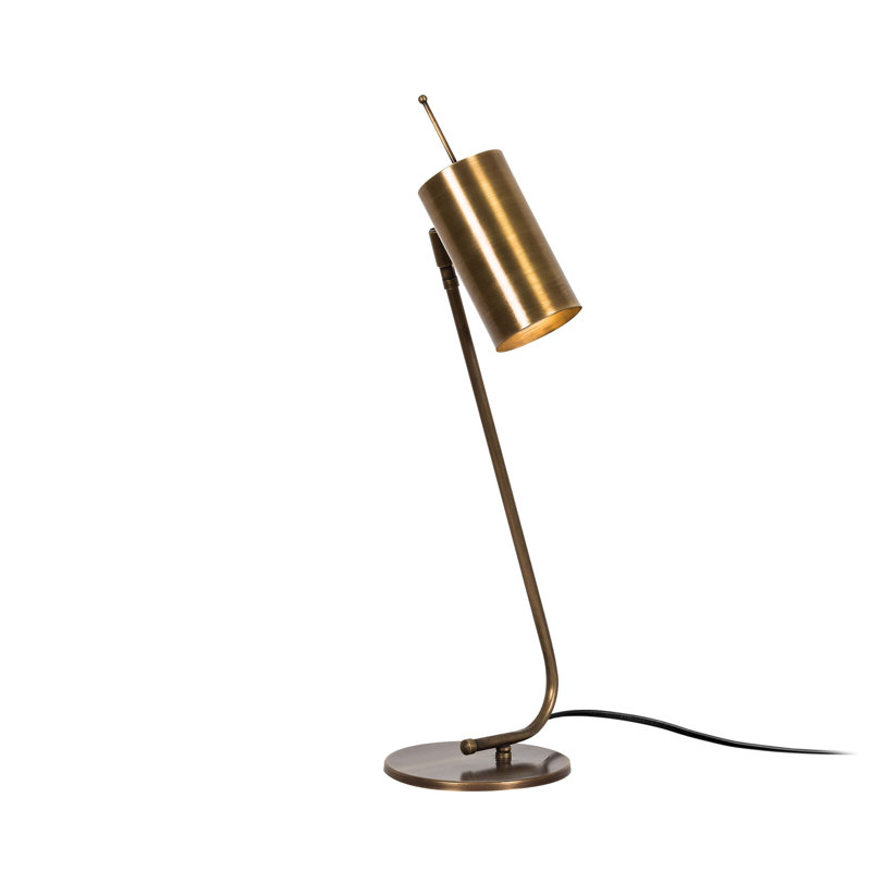 Lampe de table en métal, Bronze