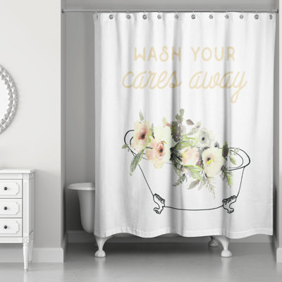 Rideau de douche simple Warrenup