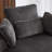 41"W Crescent Upholstered Velvet Swivel Accent Chair-1973100016
