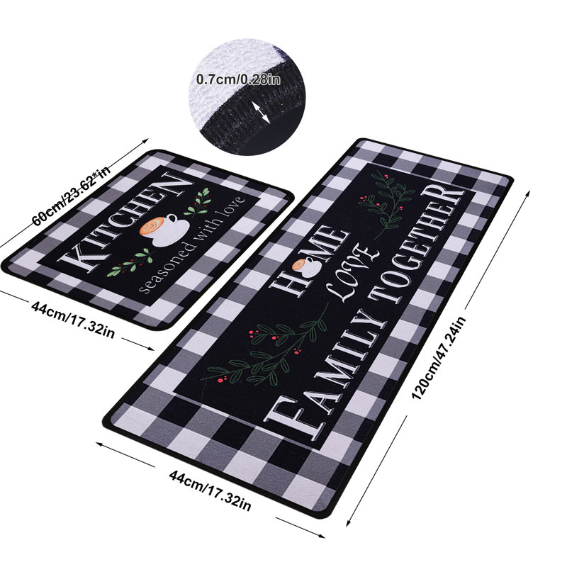 Ensemble de 4 tapis Daijanay