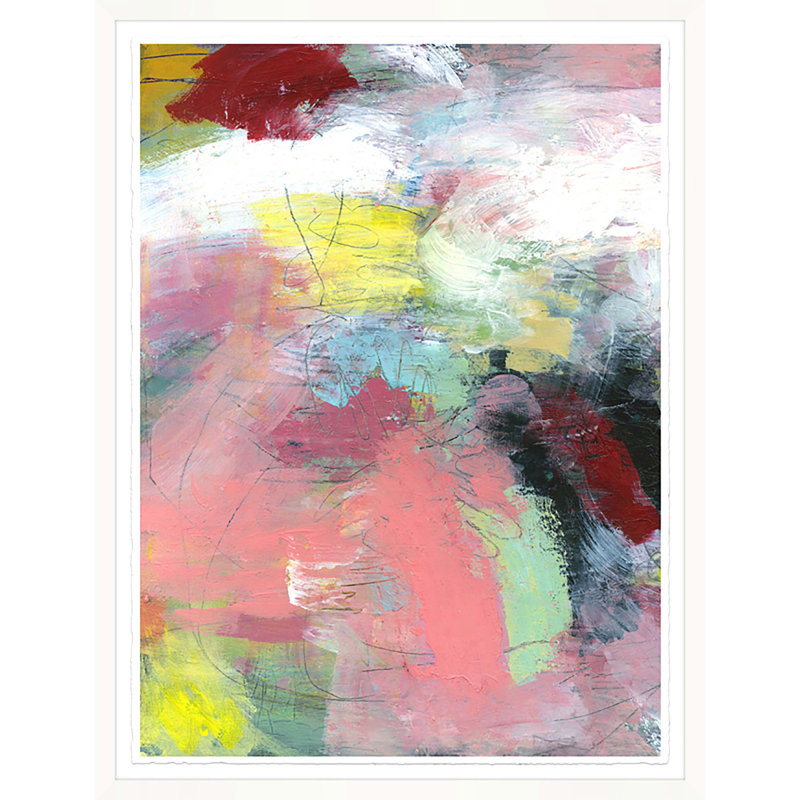 «She's All Kinda Crazy», peinture encadrée