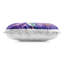 Coussin décoratif abstrait Abstract Wippling Waves, design par Lera