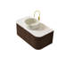 Meuble-lavabo de salle de bain mural Dina-1526501384