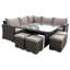 Curve Sofa Dining Set-557722508