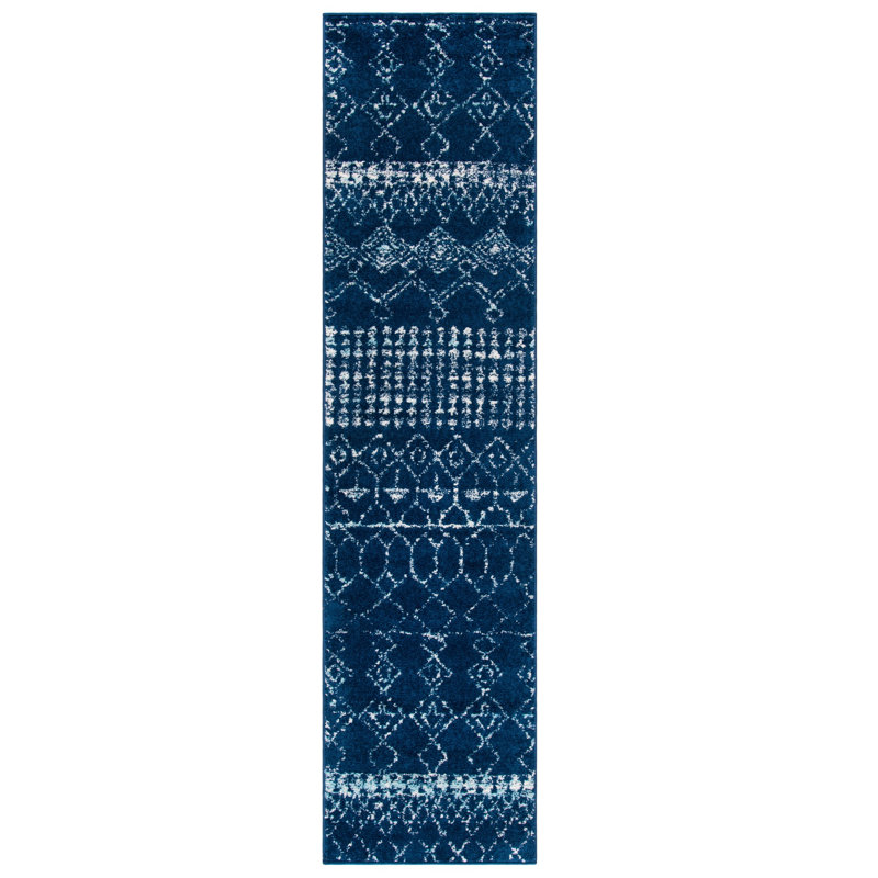 Cobos Performance Geometric Rug, Runner 2' x 7'