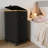 Rolling Laundry Hamper With Wheels And Lid - Foldable Clothes Basket With Reinforced Bamboo Frame, Breathable Oxford Fabric, And Locking Brakes For Effortless Mobility And Storage
