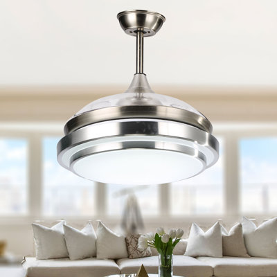 Deljunco 36'' Ceiling Fan with LED Lights