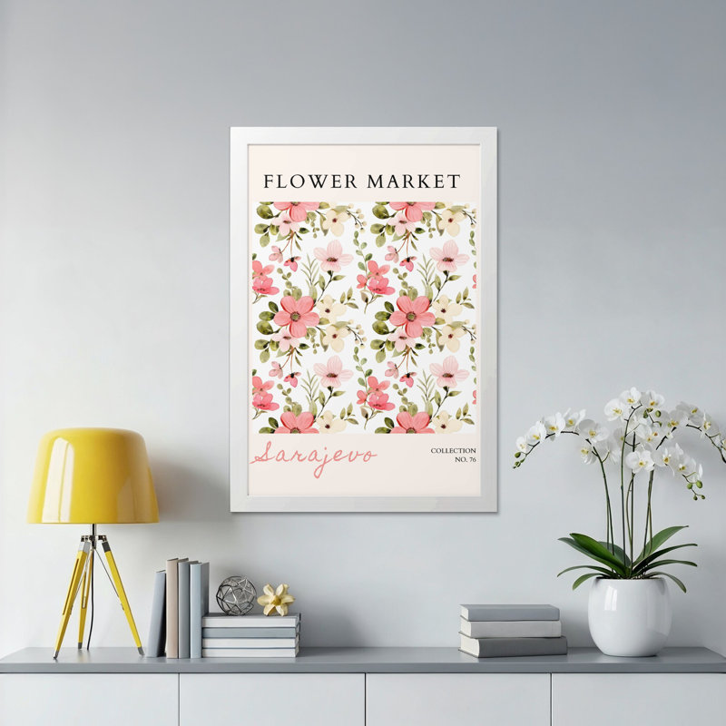 Colfax Single Picture Frame Print, 40.64cm H x 30.48cm W, White