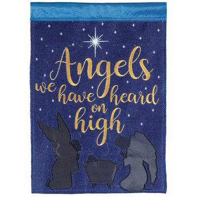 Dakarion Double Sided 18'' H x 13'' W Polyester Christmas Garden Flag