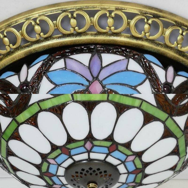 Plafonnier encastré en verre Giannone