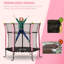 HOMCOM Hexagon Kid / Toddler Trampoline-68020274