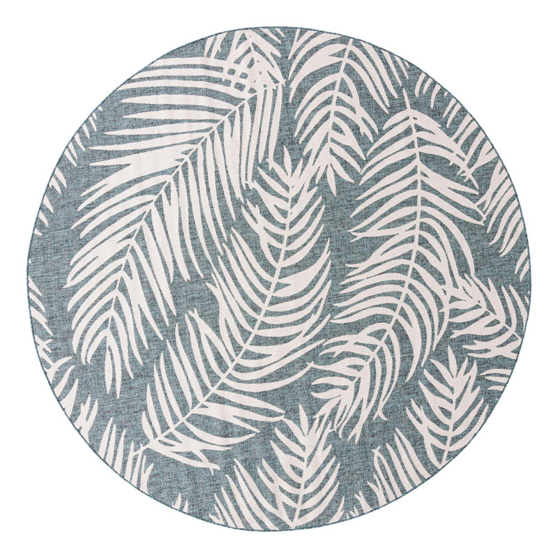 Union City Floral Rug, Round 10'8"