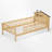 Wood Platform Bed With Led Light-114071859