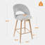 Ensemble de 3 tabourets de bar pivotants avec dossier 360 °-2013835171-2023678357