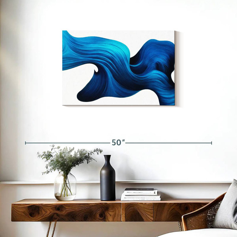 Vague abstraite Avery, H 20 po x l 30 po
