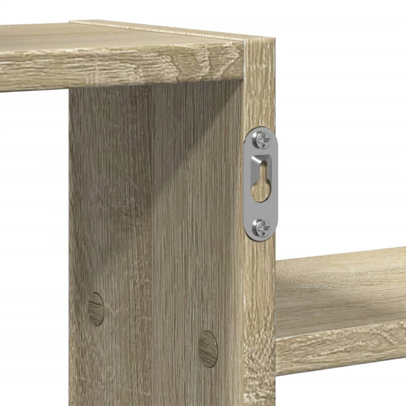 Rhien Floating Shelf, Sonoma Oak, 49cm H x 104cm W x 15cm