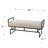 Damaj Linen Upholstered Bench