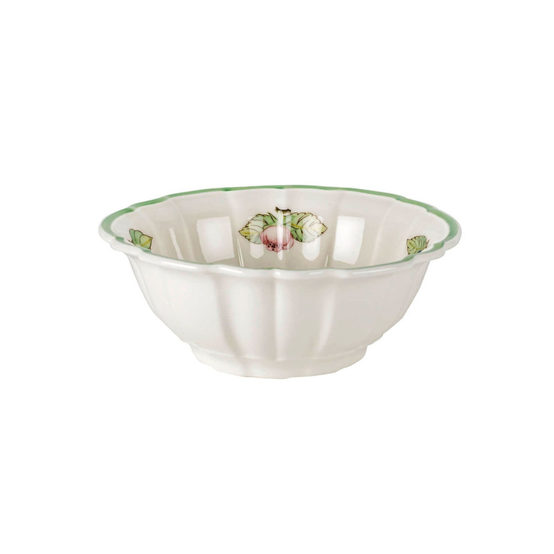 Villeroy & Boch French Garden 25.25 oz Fleurence Fluted Rice Bowl