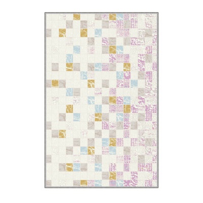 Premium Polyester Area Rug (5.2 x 7.5 ft), 100% Antibacterial, Non-Slip Underside, 0.3 in Pile Height | Machine Washable, 3D Digital Print, Durable Woven Carpet | Ideal for Living Room, Bedroom & Dining Spaces