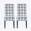 Chaise en tissu